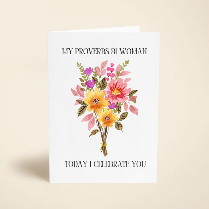 My Proverbs 31 Woman Card