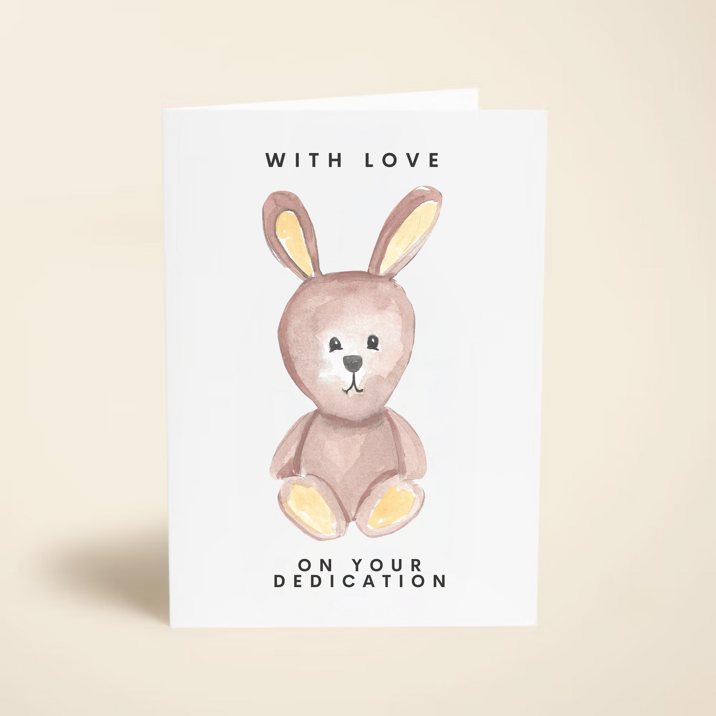 Baby Dedication Card