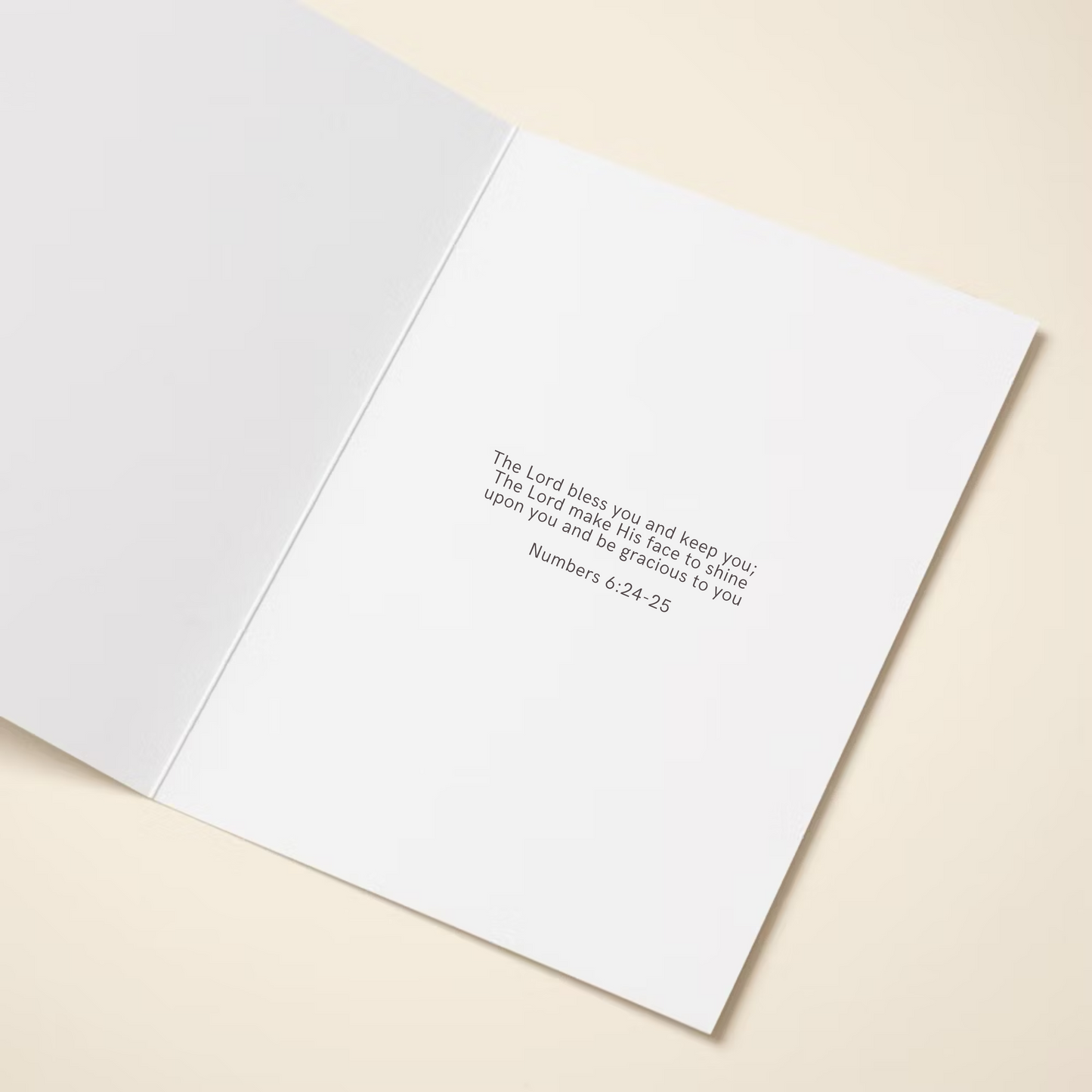 Baby Dedication Card