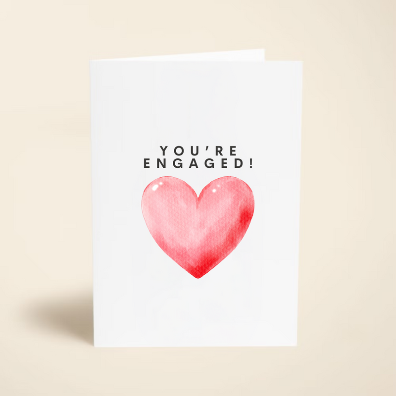 You're Engaged Congratulations Card