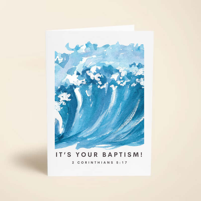 It's Your Baptism Card