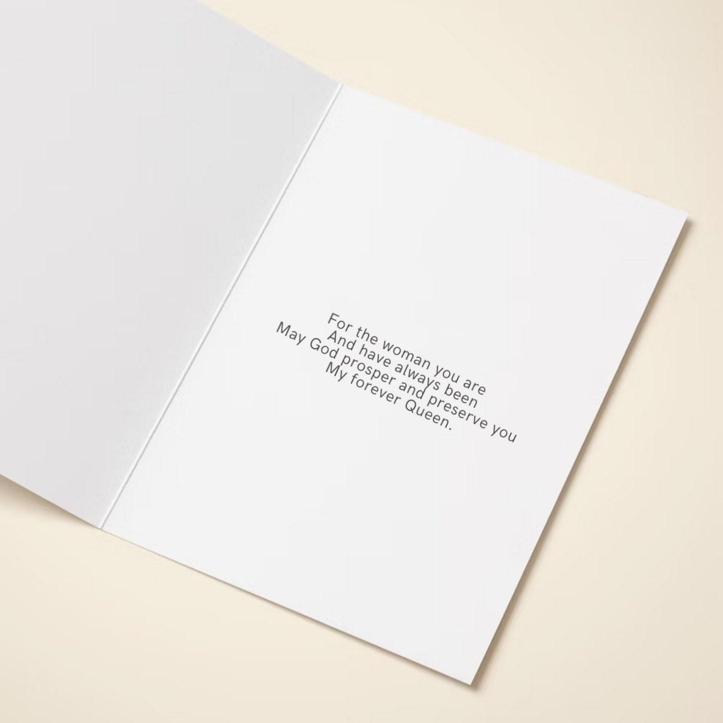 Thank You For Everything Mum Card
