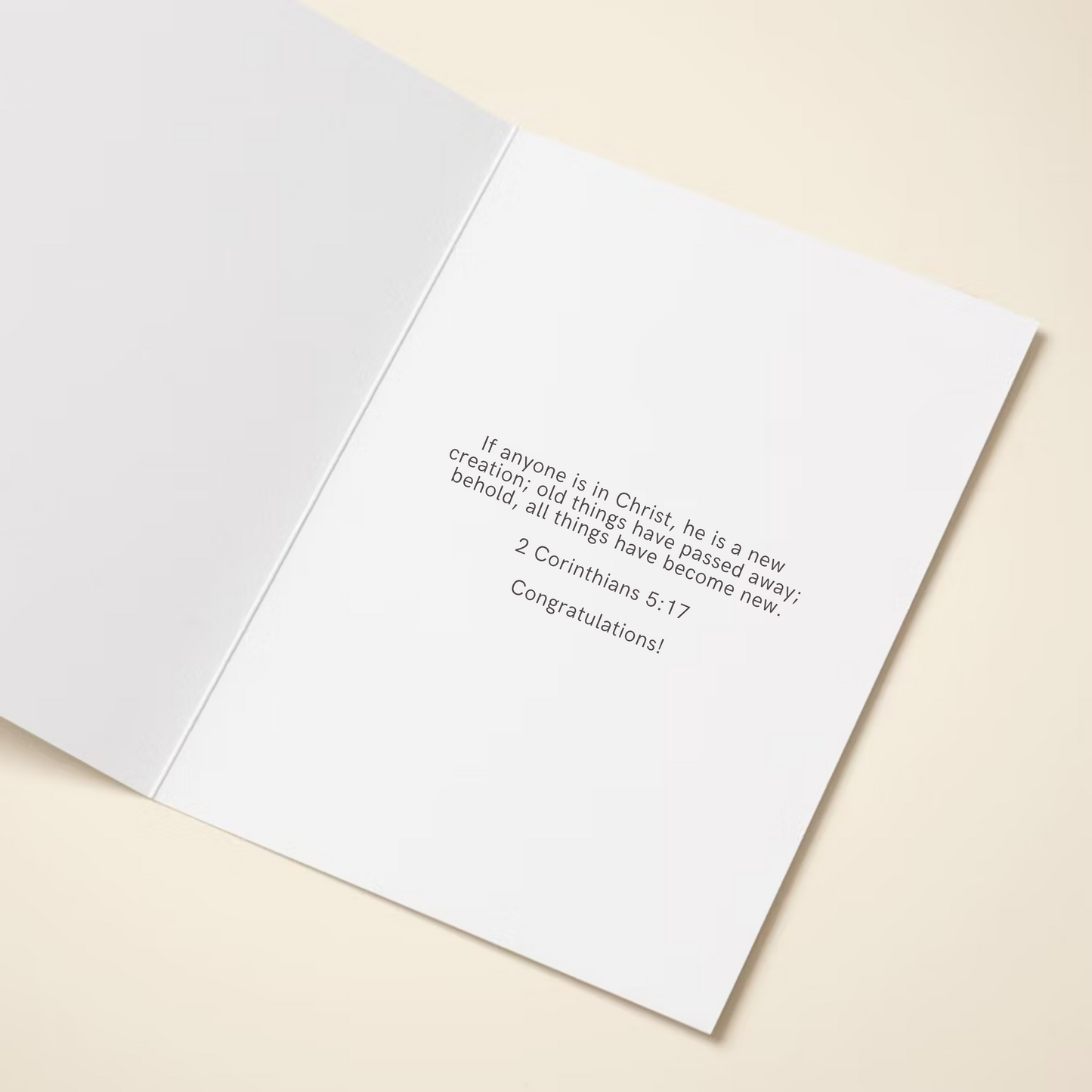 It's Your Baptism Card