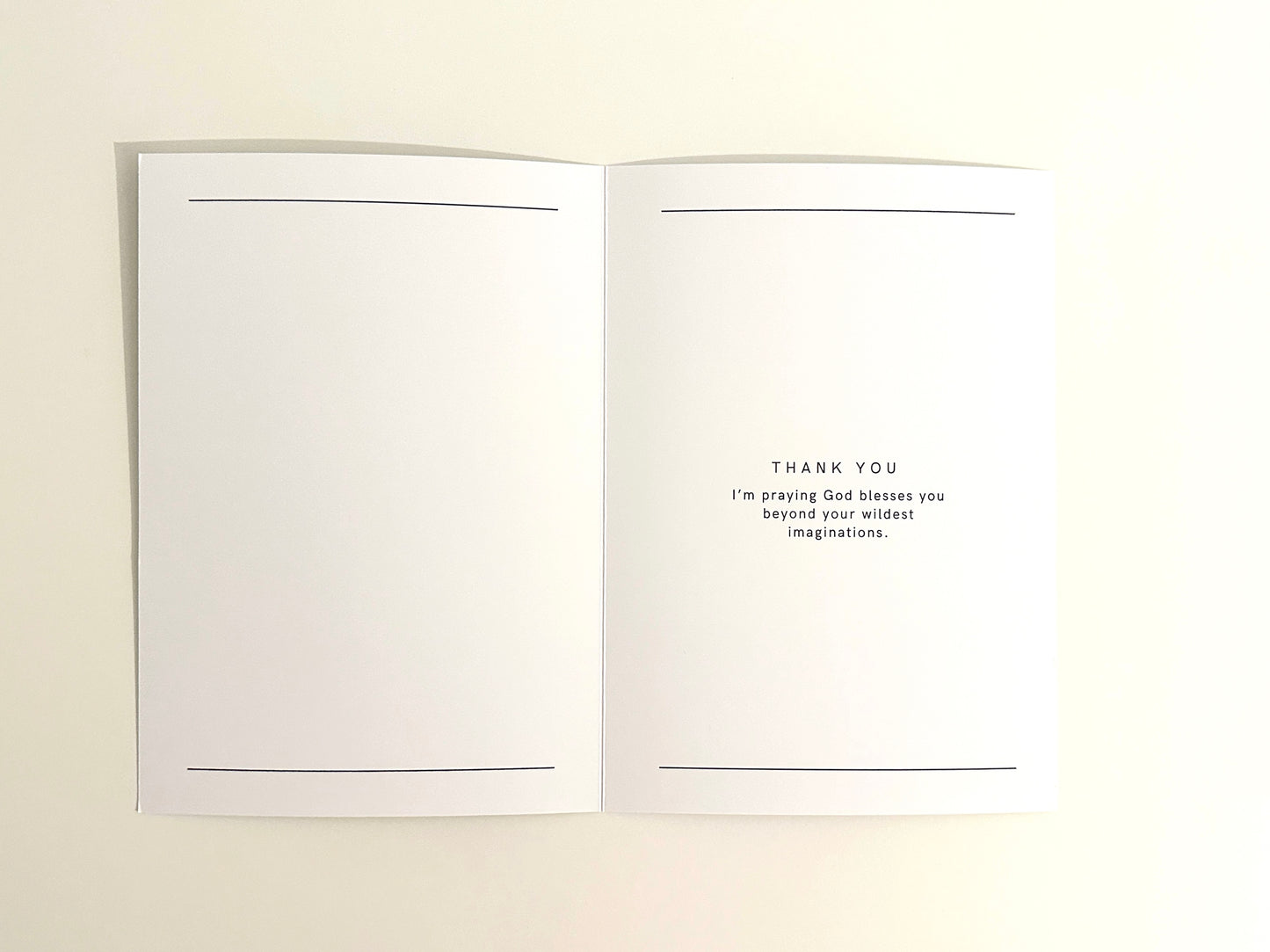 Can't Thank You Enough Card