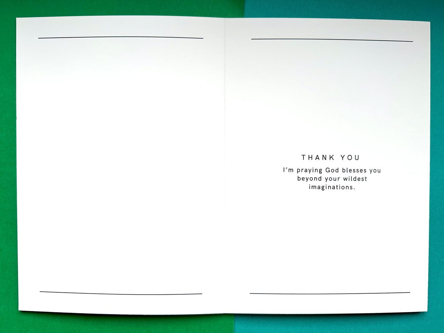 Can't Thank You Enough Card