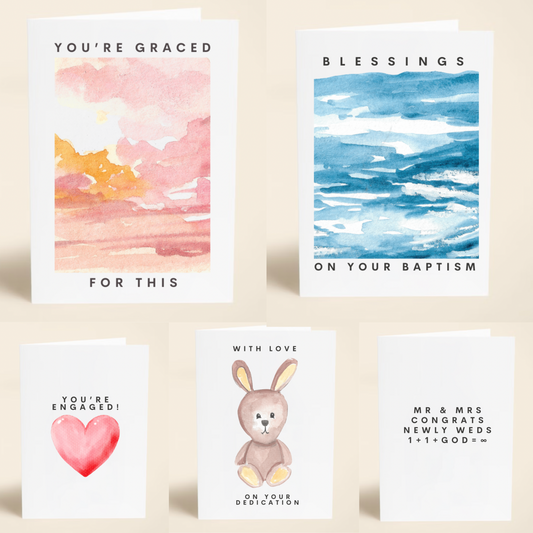 Any 5 Cards for £20 Bundle
