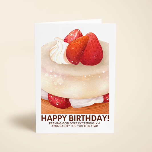 Birthday Blessings Card