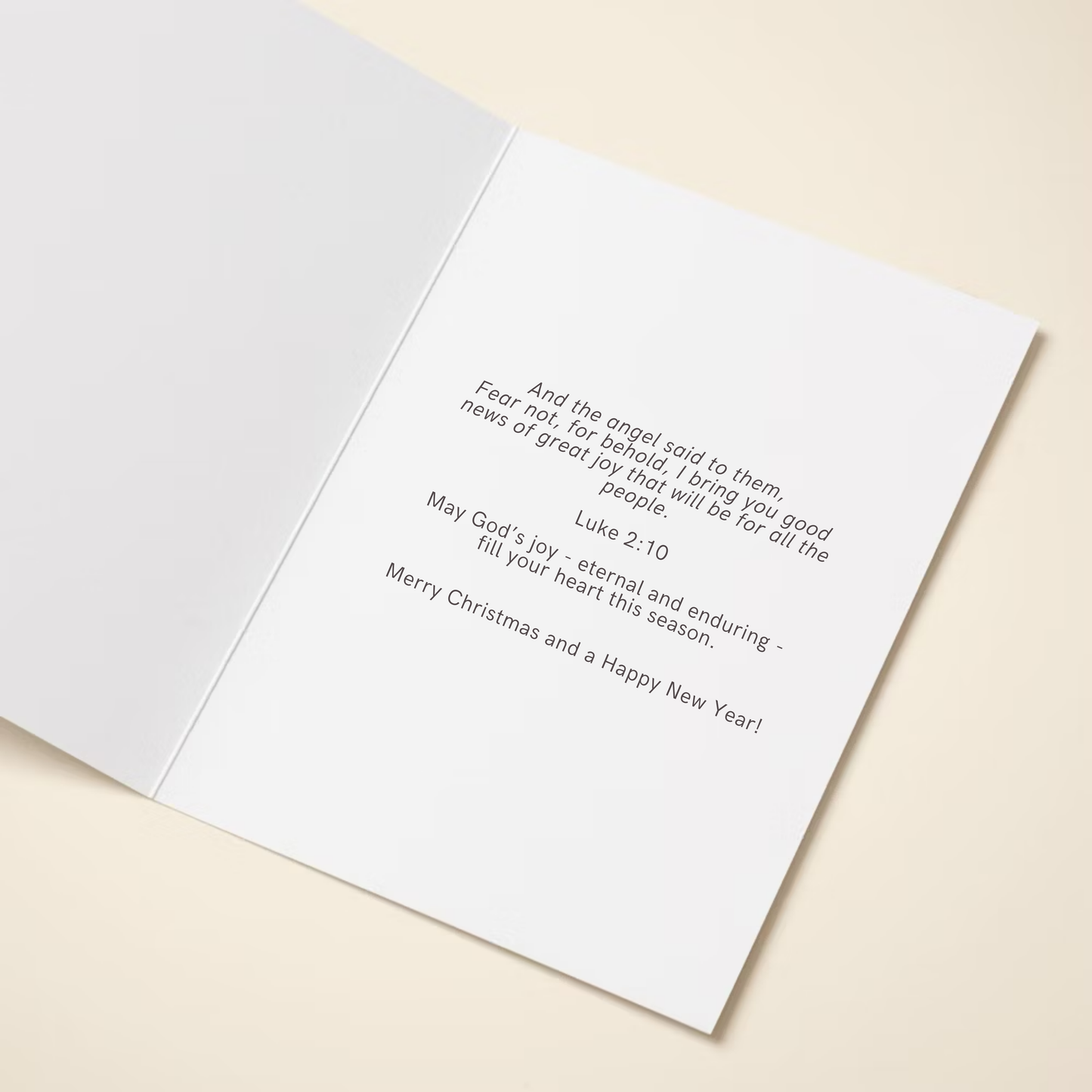 Great Joy Christmas Card