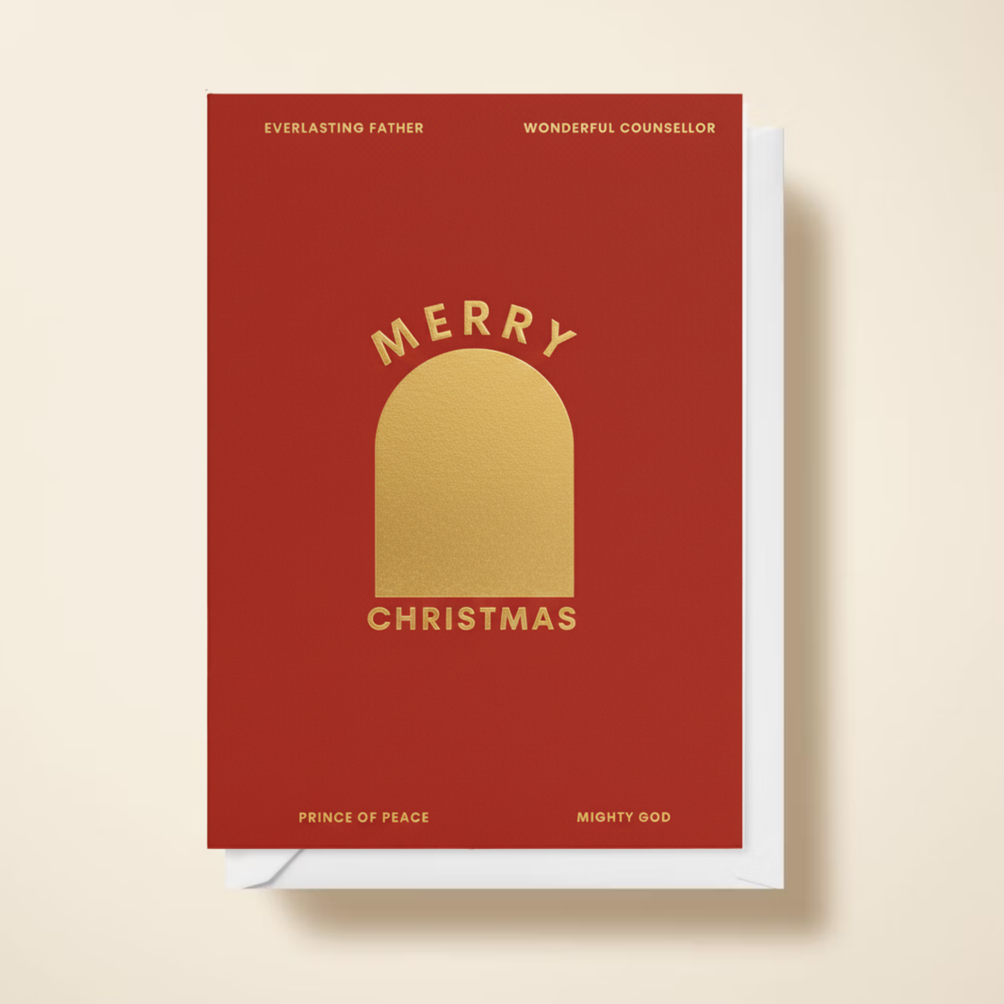 Merry Christmas Foiled Christmas Card