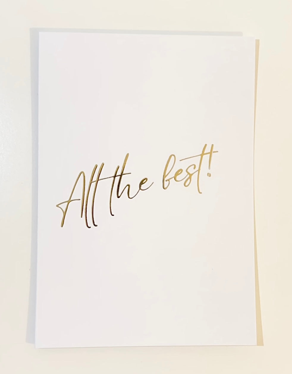 All The Best Card